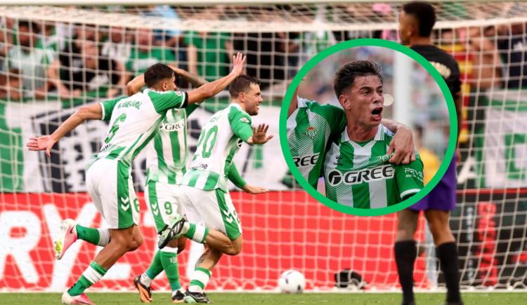 Imagen de Video: Golazo anulado a Lo Celso y festejo de Valentín Gómez ante Barcelona