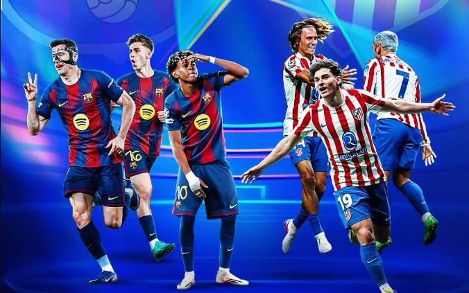 Imagen de 10 datos de la previa de Atletico Madrid Vs. Barcelona