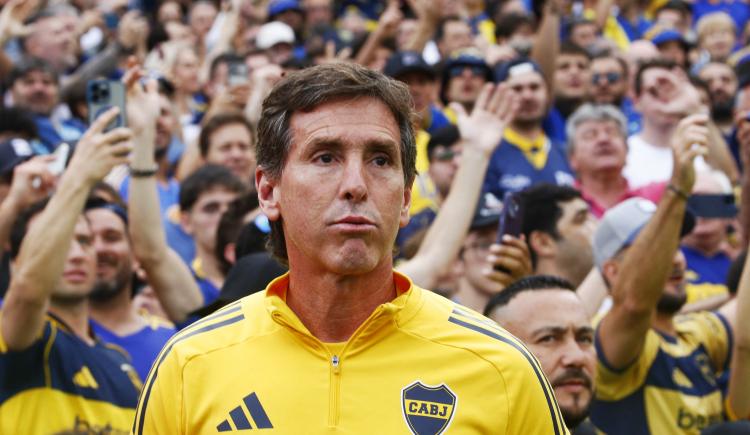Imagen de Úbeda dio detalles de la lesión de Cavani y de las negociaciones de Boca por Hinestroza