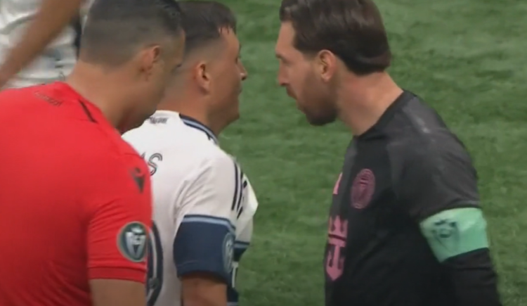 Imagen de Encabronado: La furia de Messi con un ex jugador de Boca