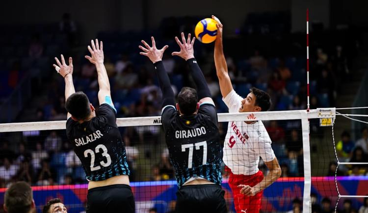 Imagen de Triunfazo de la Selección Argentina de vóley ante Turquía en la Nations League
