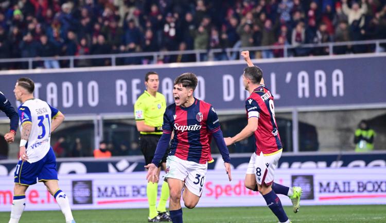 Imagen de El doblete de Benjamín Domínguez no le alcanzó a Bologna