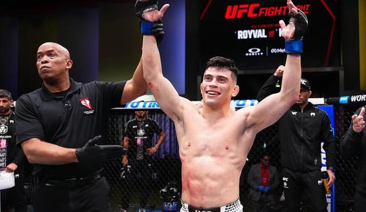 Imagen de Kevin Vallejos protagonizará por primera vez el combate estelar de UFC: hora, TV y cartelera