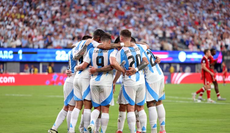 Imagen de Argentina venció con comodidad a Canadá y volverá a jugar la final de la Copa América