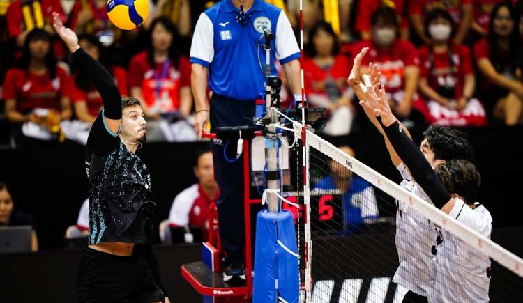 Imagen de No lo pudo aguantar: Argentina cayó ante Japón por la Liga de Naciones de Vóleibol