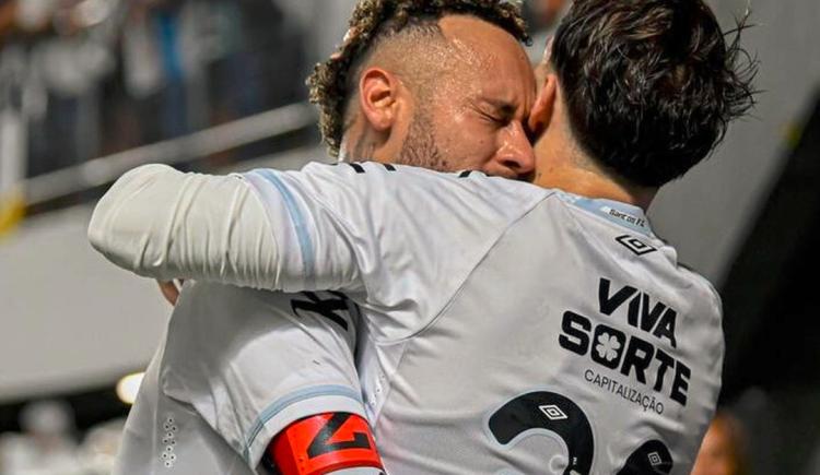 Imagen de Rollheiser sacó del descenso a Santos y le complicó el Brasileirao a Palmeiras