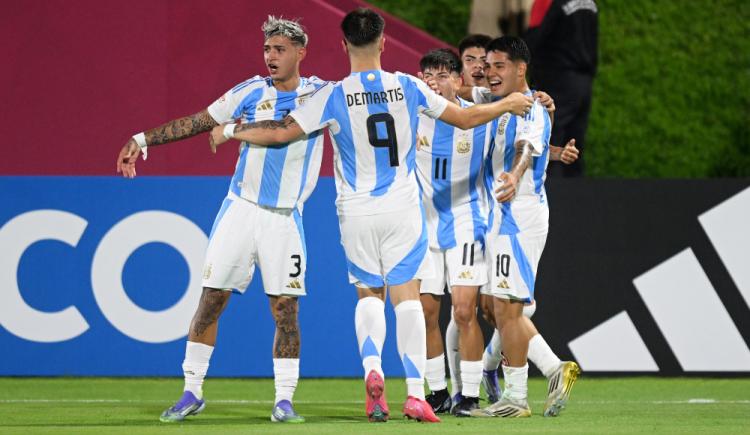 Imagen de Argentina comenzó con el pie derecho su andar en el Mundial Sub 17