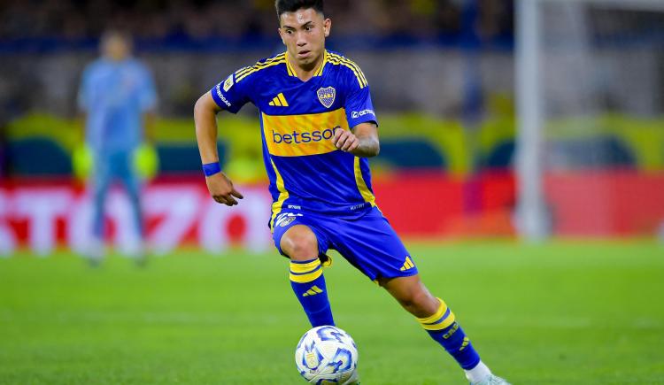 Imagen de Alan Velasco, baja en Boca y en duda para el Superclásico