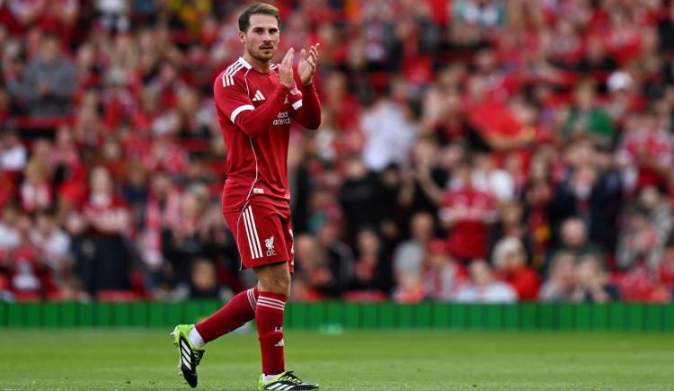 Imagen de Asistencia de Mac Allister en el emotivo amistoso en Anfield