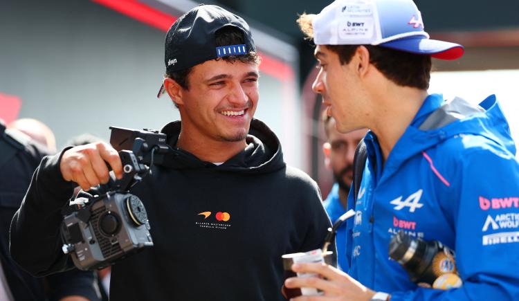 Imagen de Lando Norris reguló y se disculpó con Franco Colapinto