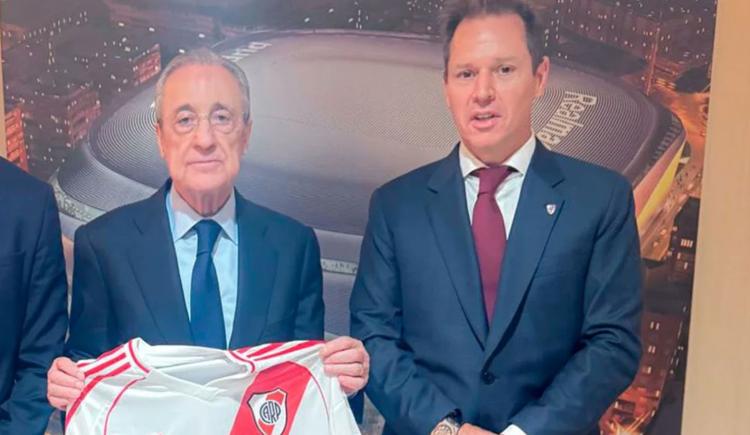 Imagen de Jorge Brito devolvió la gentileza y le contestó a Florentino Pérez