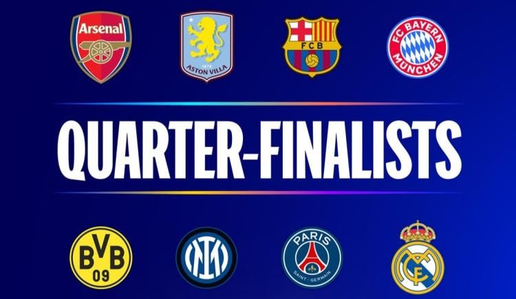 Imagen de Champions League: así quedaron los cruces de los cuartos de final