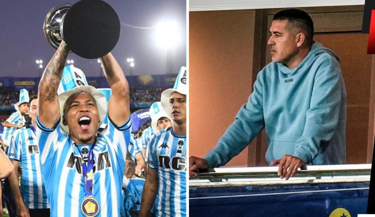 Imagen de Roger Martínez brindó detalles sobre sus charlas con Riquelme antes de volver a Racing