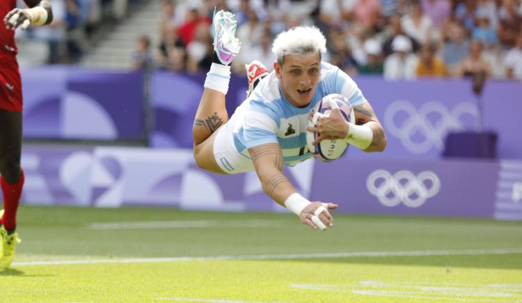 Imagen de Los Pumas 7s se instalaron en los cuartos de final de París 2024 y sueñan con una medalla