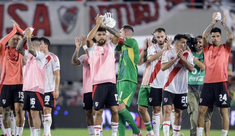 Imagen de El soldado que recuperó Gallardo y el probable equipo de River para visitar a San Martín (SJ)