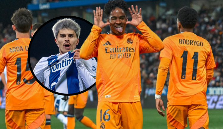 Imagen de El doblete del quilmeño Juan Cruz Díaz no detuvo a Real Madrid