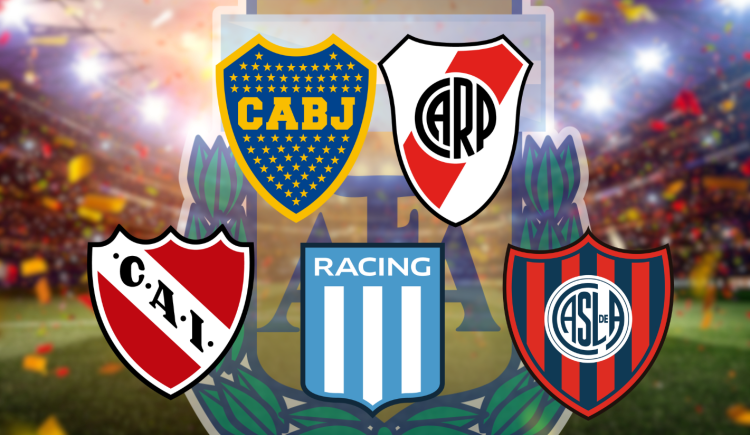 Imagen de Cómo quedó la tabla histórica de campeones del fútbol argentino