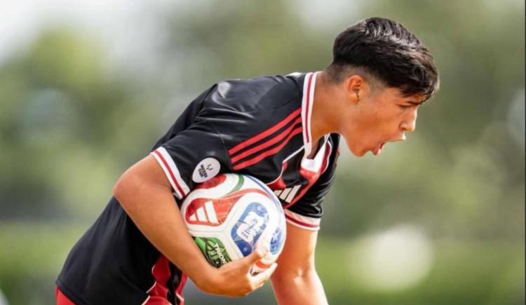 Imagen de River derrotó sin despeinarse a Chelsea y es finalista de la Messi Cup