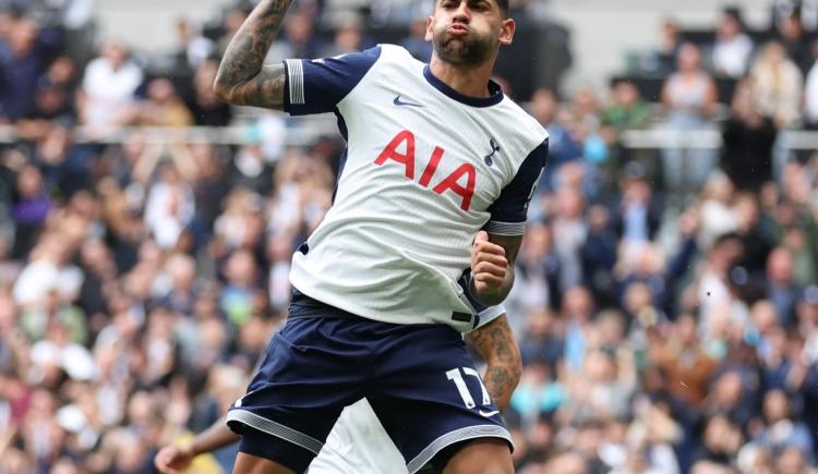 Imagen de Cuti Romero, el protagonista del show de goles de Tottenham ante Everton