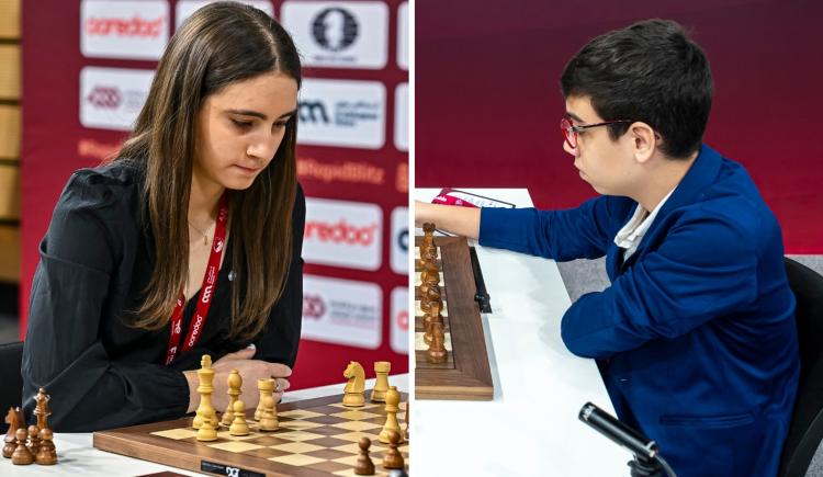 Imagen de Mundial de ajedrez blitz: en qué puestos finalizaron Faustino Oro y Candela Francisco