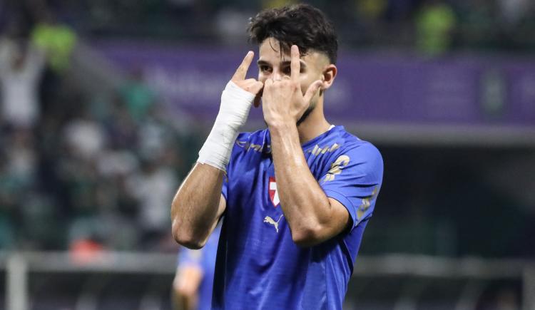 Imagen de A lo Palermo: El gol del Flaco López que le dio la victoria a Palmeiras