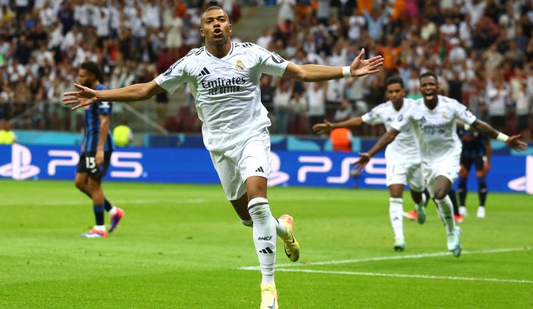 Imagen de Debut ideal: así fue el primer gol de Kylian Mbappé en Real Madrid