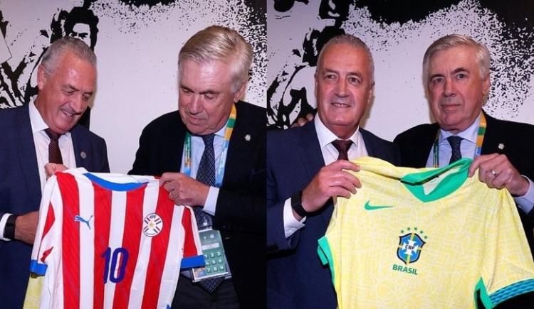 Imagen de Dos potencias se saludan: la cumbre Alfaro-Ancelotti