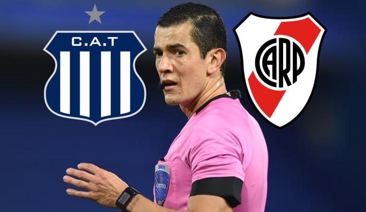 Imagen de El récord positivo que tiene River con el árbitro de la ida ante Talleres