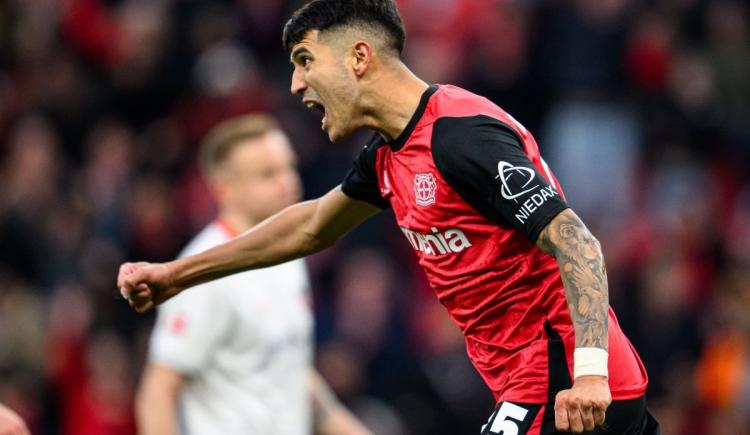 Imagen de Exequiel Palacios, al rescate de Bayer Leverkusen: gol y asistencia en dos minutos