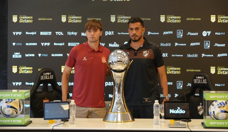 Imagen de Nacho Vázquez y Román Gómez palpitaron el Trofeo de Campeones
