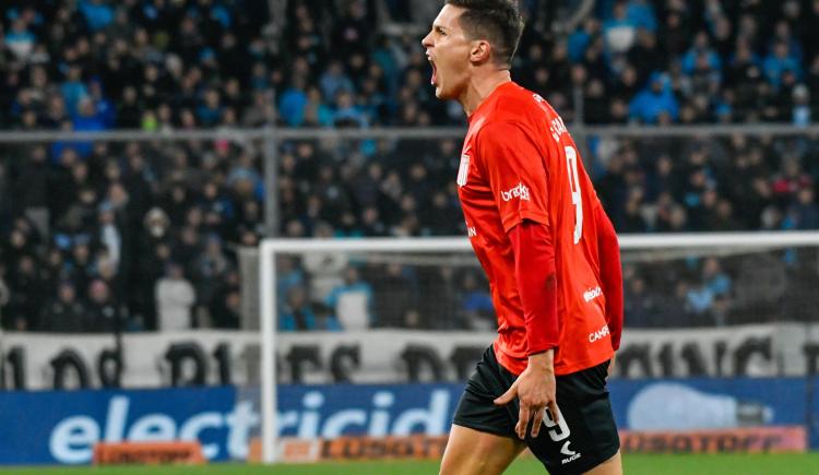 Imagen de Y llegó el gol: Guido Carrillo rompió la mayor sequía de la historia del fútbol argentino
