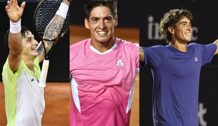 Imagen de Con tres semifinalistas argentinos, el Río Open se pintó de celeste y blanco