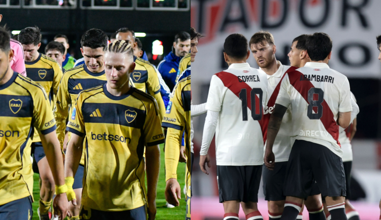 Imagen de Golpe histórico en el fútbol argentino: Cuántas veces Boca y River debutaron con derrotas