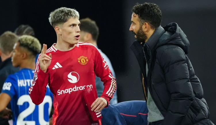 Imagen de El enojo del técnico de Manchester United con Garnacho: los motivos