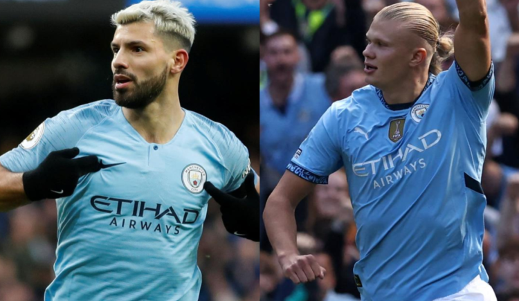 Imagen de El récord de Sergio Agüero que no pudo superar Erling Haaland
