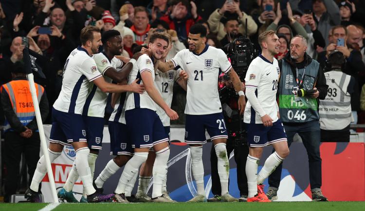 Imagen de Inglaterra goleó 5-0 a Irlanda y ascendió en la Nations League
