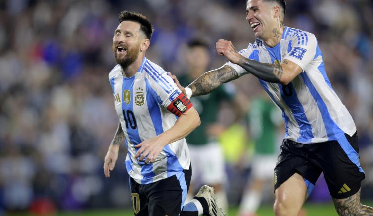 Imagen de El histórico registro de goles y asistencias de Messi ante Bolivia
