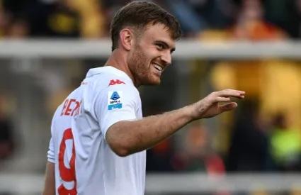 Imagen de Lucas Beltrán anotó en la goleada de Fiorentina y le puso fin a una larga sequía