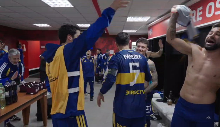 Imagen de "Dale, dale Bo, queremos la Copa", la intimidad del vestuario de Boca en el Morumbí