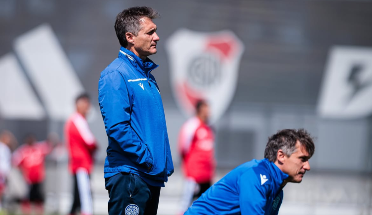 Imagen de River le ganó a Vélez un amistoso jugado en Ezeiza