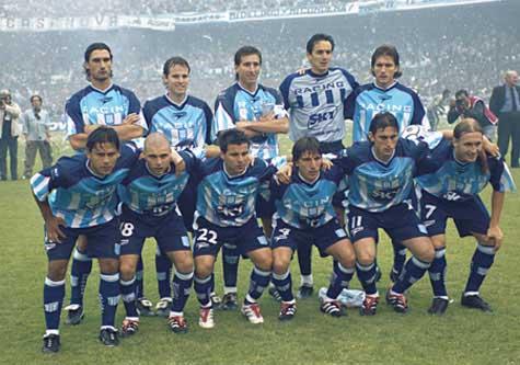 Imagen de Para la historia: Racing, campeón del Apertura 2001