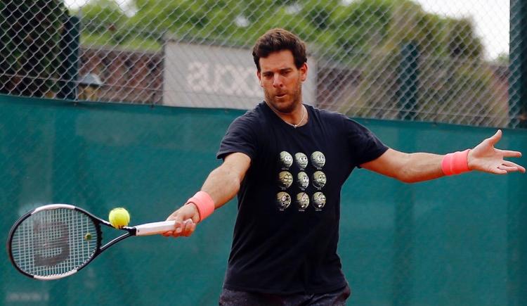 Imagen de Las sensaciones de Del Potro en la previa de su último partido