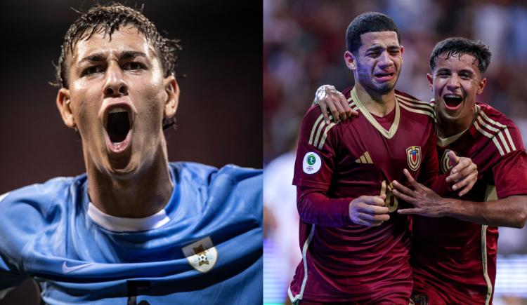 Imagen de Uruguay y Venezuela, los ganadores de la jornada en el Sudamericano Sub 20