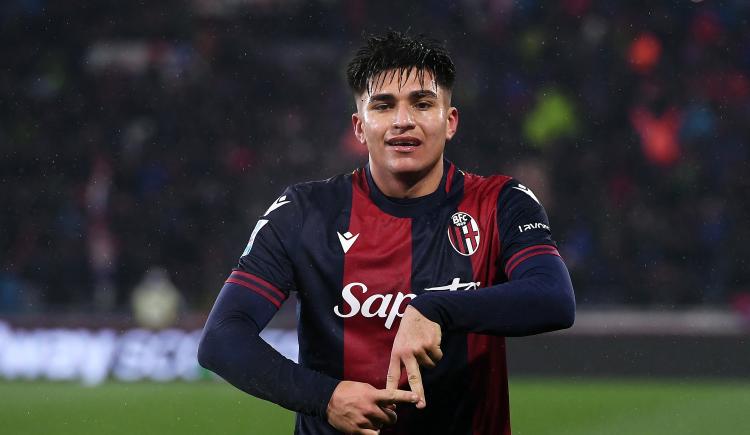 Imagen de Santi Castro, fundamental en el triunfo agónico de Bologna ante Torino