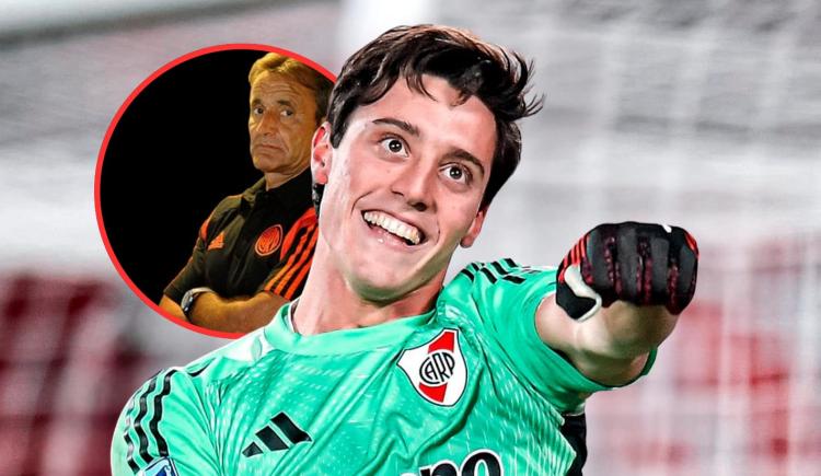 Imagen de El ex entrenador de River y descubridor de Santiago Beltrán reveló una sorprendente historia sobre el arquero