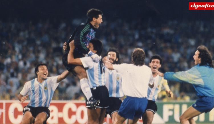 Imagen de 1990. ¿Dónde estabas cuando le ganamos a Italia?