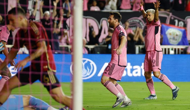 Imagen de De todos los colores: el cabezazo de Messi que ilusionó a Inter Miami