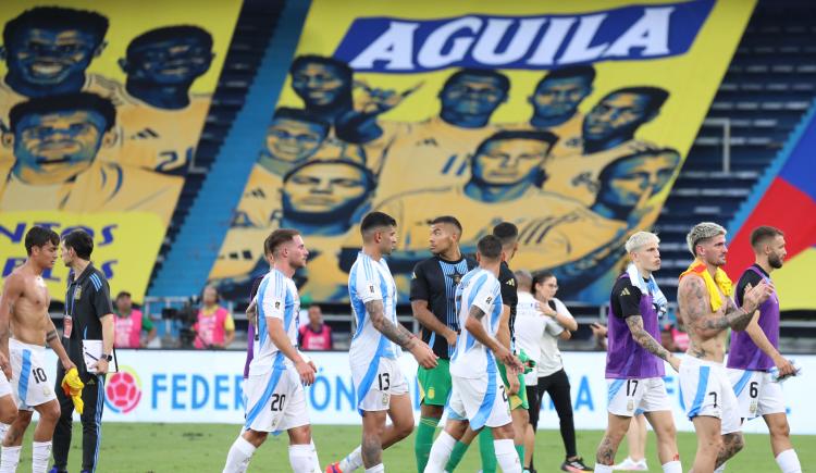 Imagen de La histórica racha que perdió Argentina ante Colombia