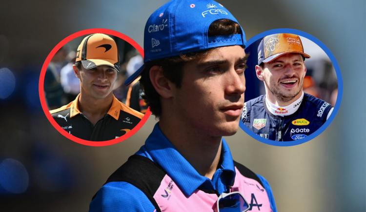 Imagen de Lando Norris le tiró con munición pesada a Franco Colapinto y Max Verstappen lo cruzó