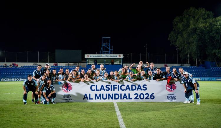 Imagen de Argentina goleó y se clasificó al Mundial Sub 20 femenino